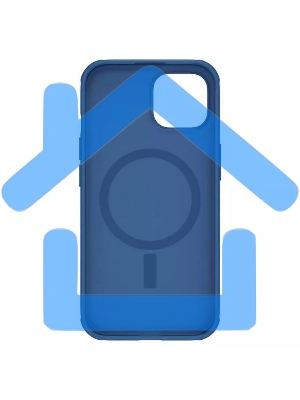 Чехол Super Frosted Shield Pro Magnetic Case, синий, (AP IP15)