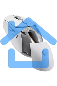 Мышь беспроводная Logitech G309 Lightspeed белый, 25600 dpi, радиоканал, Bluetooth, USB, кнопки - 6