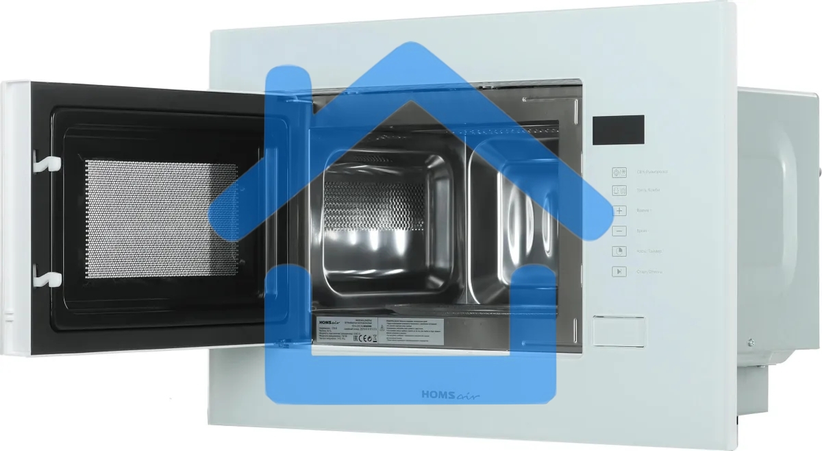 Микроволновая печь встраиваемая HOMSair MOB205WH
