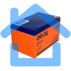 Батарея Delta HR 12-12 (12V, 12Ah)
