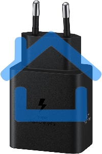 Сетевое зарядное устройство Samsung 45W (USB Type-C порт, кабель USB Type-C в комплекте), черное