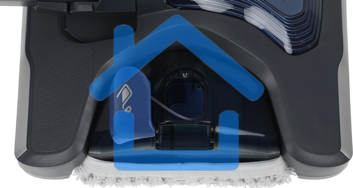 Вертикальный пылесос Tefal X-Force Flex 11.60 Aqua TY9890WO, синий/серый