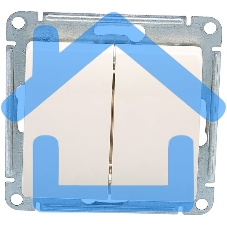 Механизм выключателя 2-кл. СП GLOSSA 10А IP20 10AX беж. SchE GSL000251