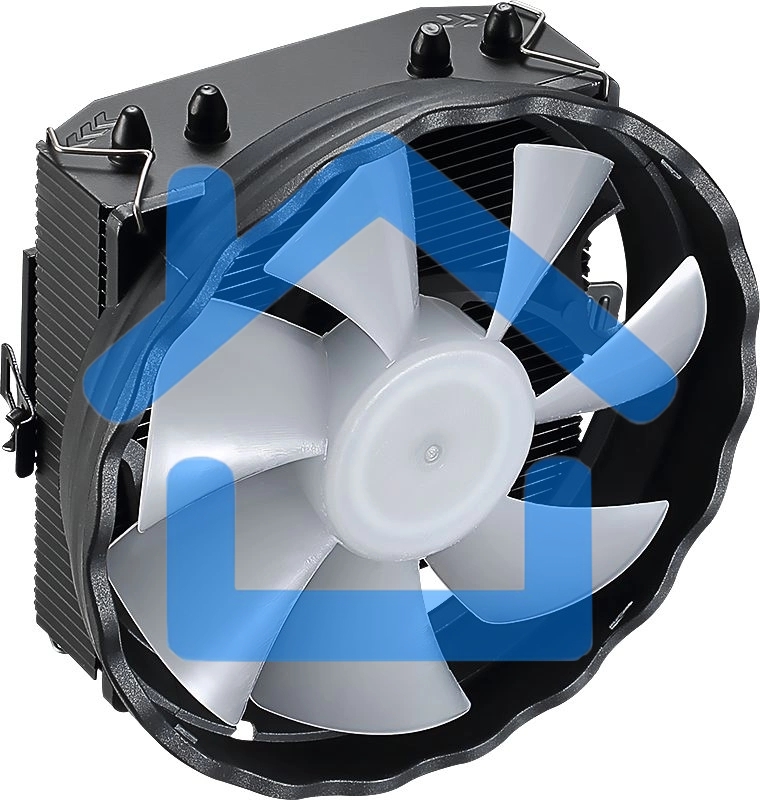 Устройство охлаждения(кулер) Aerocool / Formula Astral Plus FRPW 4P RGb черный 2100rpm 34dB 4-pin 150W 98мм