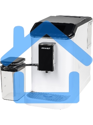 Кофемашина автоматическая Nordfrost HOME 300 W белый/черный, исп. кофе - зерновой, 1.5 л, 1350 Вт, 20 Бар