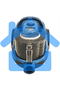 Пылесос DELTA LUX DE-3502 синий