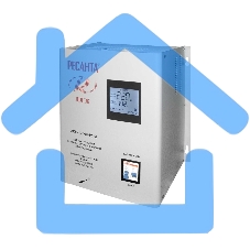 Стабилизатор напряжения Ресанта АСН-10000Н/1-Ц электронный однофазный серый