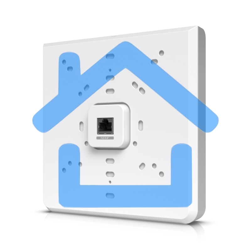 Точка доступа Ubiquiti U6-Enterprise-IW - UniFi AP U6 Enterprise In-Wall
