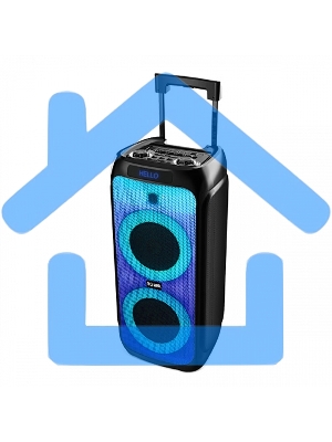 Портативная акустика BQ PBS3007 черный 100 Вт Bluetooth