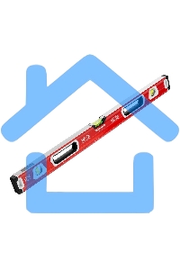 Уровень алюминиевый Matrix, магнит фрезерованный, 3 глазка 2 комп, рукоятки, 800 мм