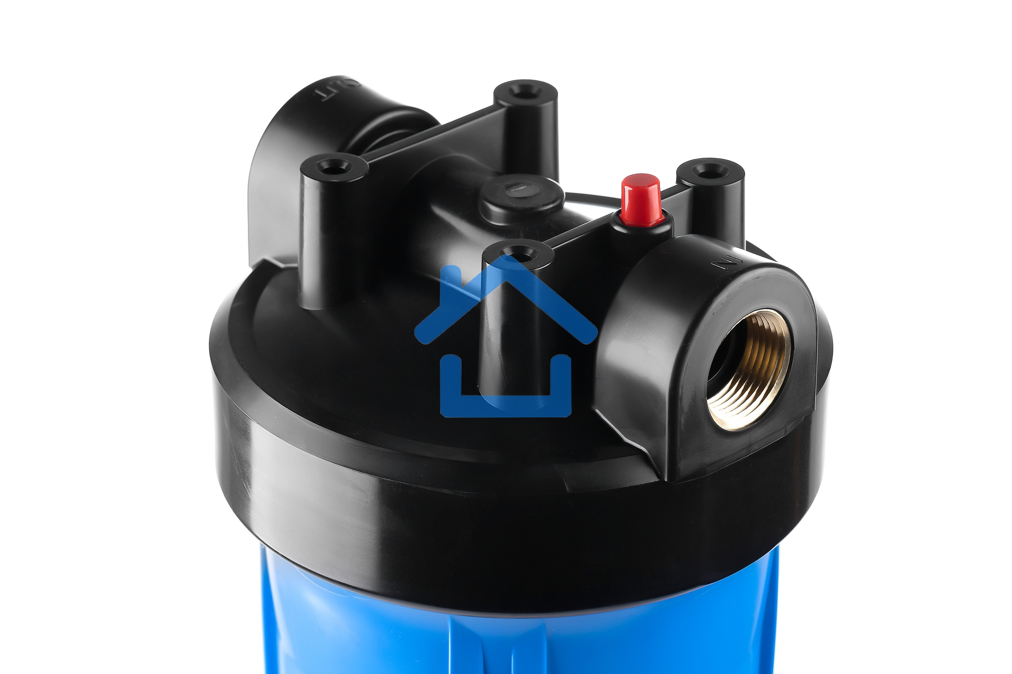 Корпус магистрального фильтра Гейзер 20BB с латунными вставками