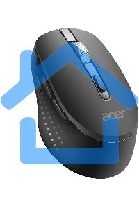Мышь беспроводная Acer OMR310 черный, 1600 dpi, радиоканал, Bluetooth, USB, кнопки - 7