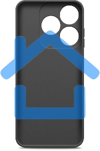 Чехол (клип-кейс) BoraSCO для Tecno Spark 10/10C 71640 черный