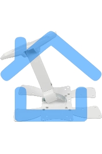 Кронштейн для телевизора Holder LCDS-5020 белый 22