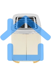 Тостер OURSSON TS2106/IV