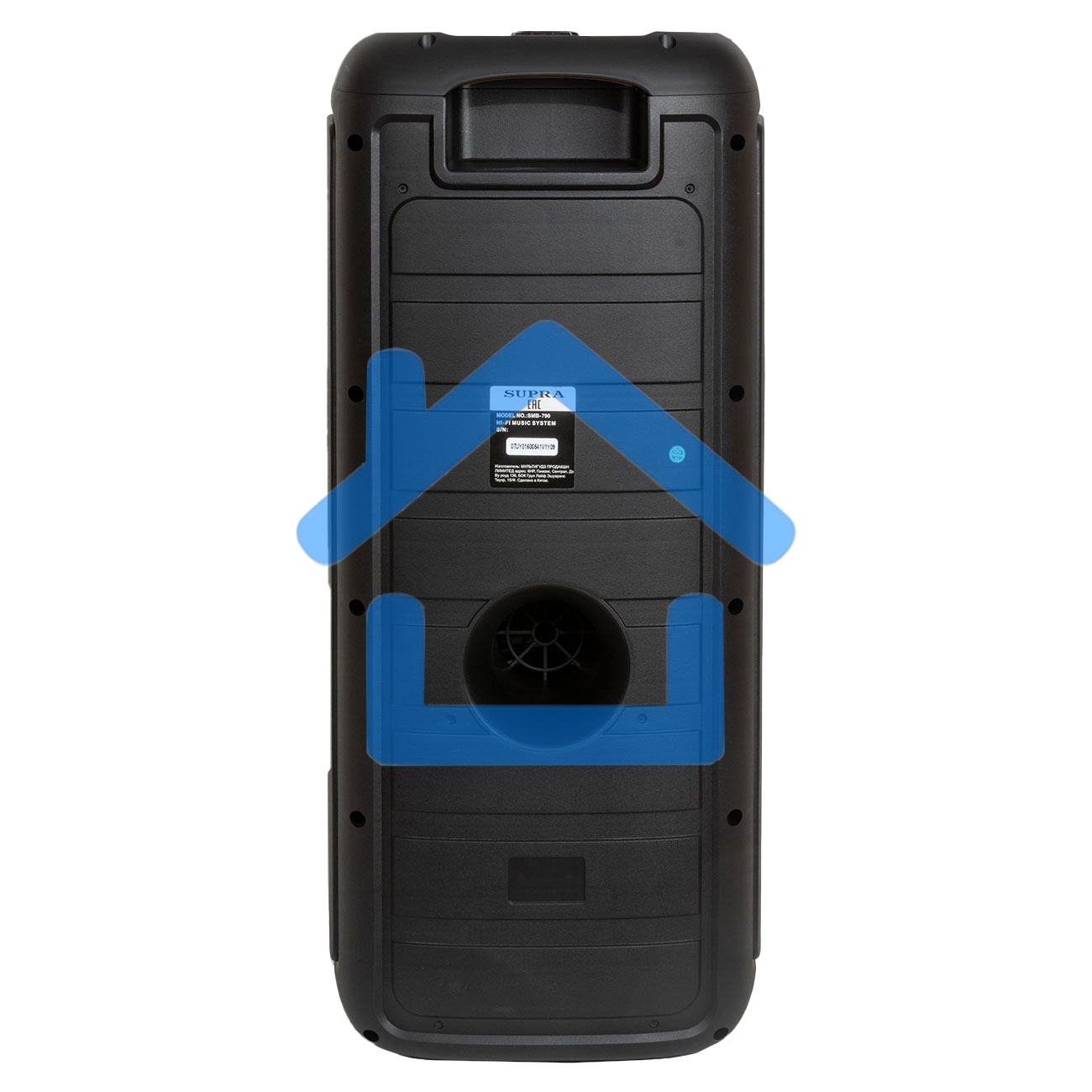 Минисистема SUPRA SMB-790 черный 500Вт FM USB BT SD