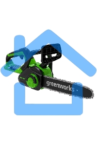 Цепная пила аккумуляторная GreenWorks G40CS30IIK4, 40V, 30 см, с 1* АКБ 4А*ч и ЗУ (2007807UB)
