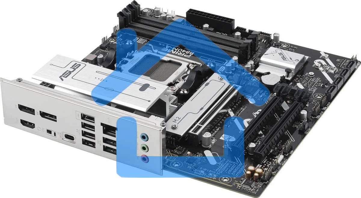 Материнская плата ASUS PRIME B840M-A-CSM, AM5, AMD B840, 4xDDR5, 4xSATA, 3xM.2, 1xPCI-E 4.0 x16, 2xPCI-E 3.0 x16, 1xRealtek 2.5Gb LAN, 2xUSB-A 10Gbps, 1xUSB-C 5Gbps, 4xUSB-A 2.0, 3x3.5 мм, 7.1, micro-ATX