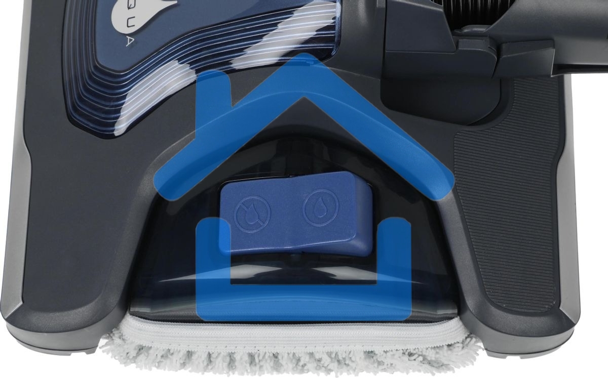 Вертикальный пылесос Tefal X-Force Flex 11.60 Aqua TY9890WO, синий/серый