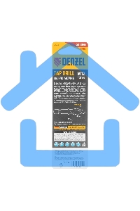 Сверло-метчик Denzel М12 х 1,25 мм, Р6М5