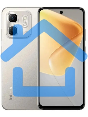 Смартфон Infinix HOT 50i, 4/128Gb, серый титан