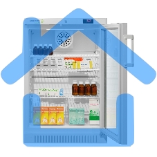 Холодильник фармацевтический Pozis ХФ-140-1 белый однокамерный 140 л без морозильной камеры