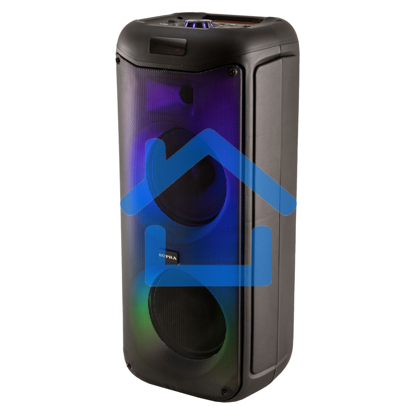 Минисистема SUPRA SMB-790 черный 500Вт FM USB BT SD