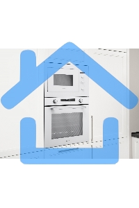 Микроволновая печь встраиваемая Weissgauff HMT-252 белый, 25 л, 900 Вт, переключатели - поворотный механизм/сенсор