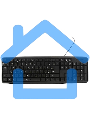 Клавиатура Gembird KB-8320U-BL проводная, USB, черный