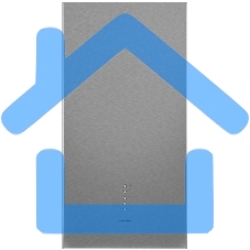 Вытяжка пристенная островная Maunfeld Bath 401 нержавеющая сталь, 40 см, 1150 куб. м/ч, 52 дБ