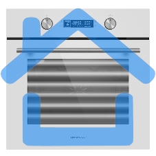 Духовой шкаф электрический HOMSair OEM606WH белый