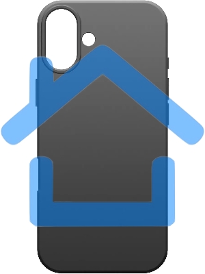 Чехол (клип-кейс) BoraSCO для Apple iPhone 16 Plus Microfiber Case черный (73687)