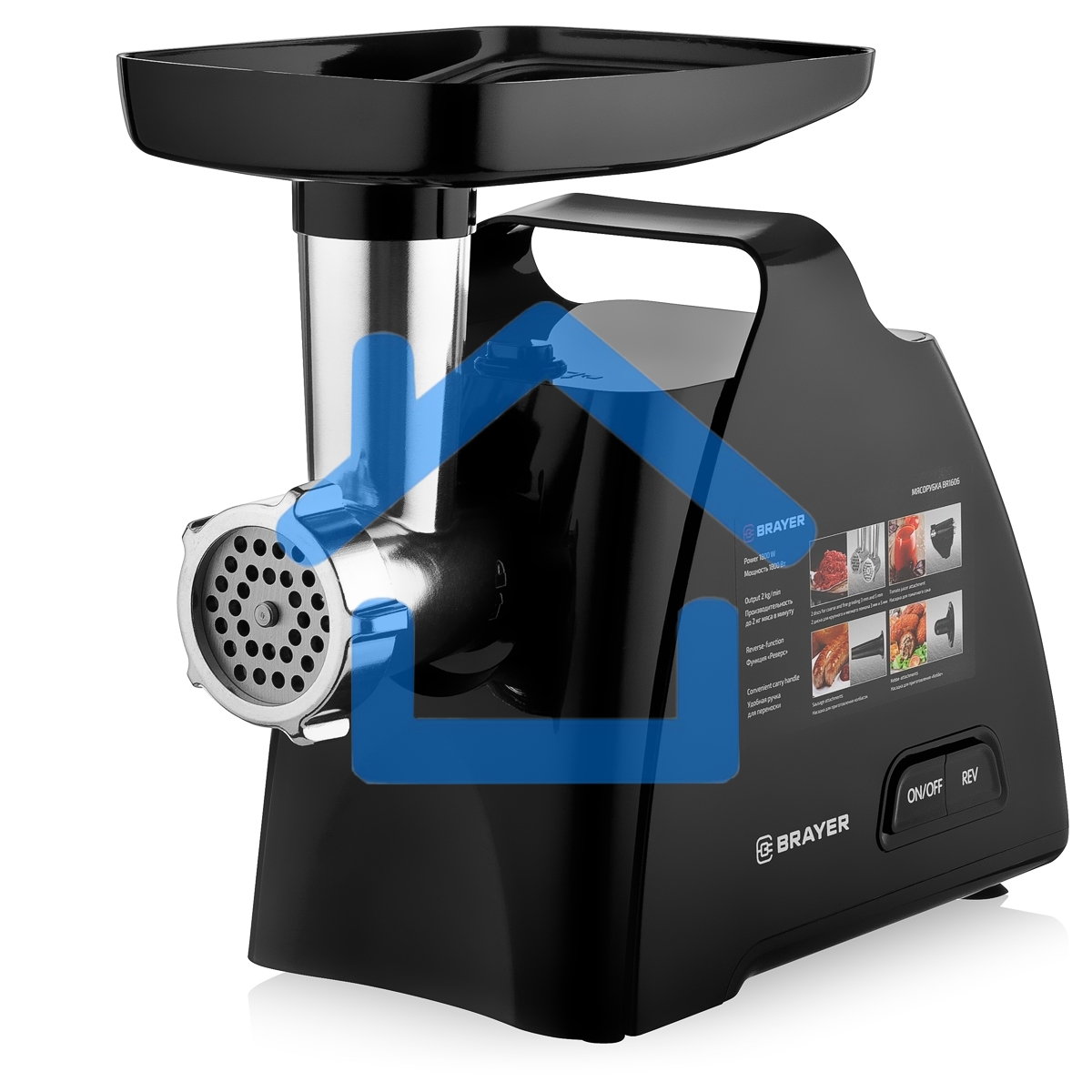 Мясорубка электрическая BRAYER BR1606
