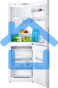 Холодильник Atlant ХМ-4619-101 белый двухкамерный 182/119л морозилка снизу