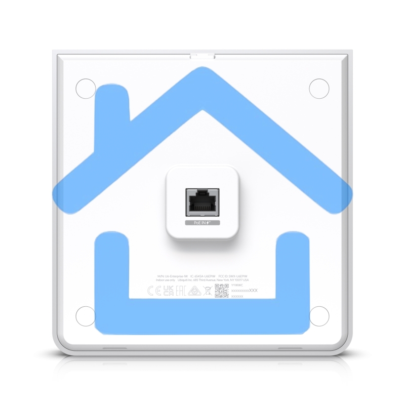 Точка доступа Ubiquiti U6-Enterprise-IW - UniFi AP U6 Enterprise In-Wall