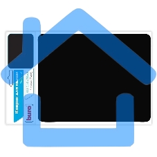 Коврик для мыши BURO BU-CLOTH/black матерчатый, черный, 220 х 250 х 4 мм