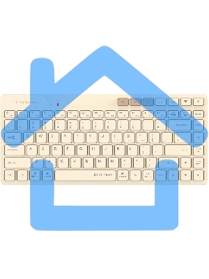 Клавиатура A4Tech Fstyler FBK26C AS беспроводная, USB, Bluetooth/Радиоканал, бежевый