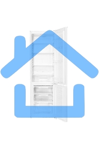 Холодильник Maunfeld MFF180W белый двухкамерный 192/68л морозилка снизу, De Frost