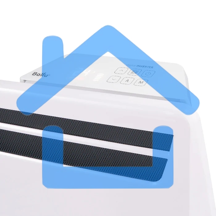 Конвектор Ballu Evolution Digital Inverter BEC/EVI4-2500 белый, 2500 Вт, 30 м2, дисплей, WiFi