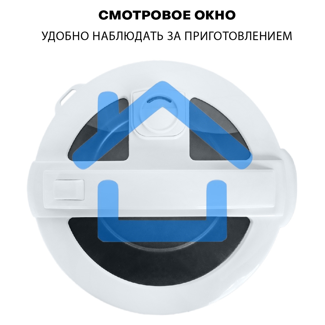 Мультиварка SUPRA MCS-4114 серебристый/белый, 5 л, 900 Вт, управление - кнопки, программ - 11