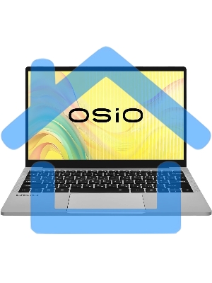 Ноутбук Osio FocusLine F140i-008 черный Core i5 1235U 16Gb SSD 512Gb Intel UHD Graphics 14