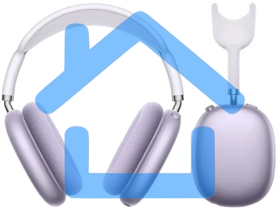 Наушники накладные Hoco W65 фиолетовый беспроводные bluetooth оголовье (50373)