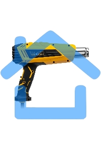 Фен технический HGH-2000, 2000 Вт, 2 режима Denzel