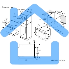 Духовой шкаф электрический HOMSair OEM606WH белый