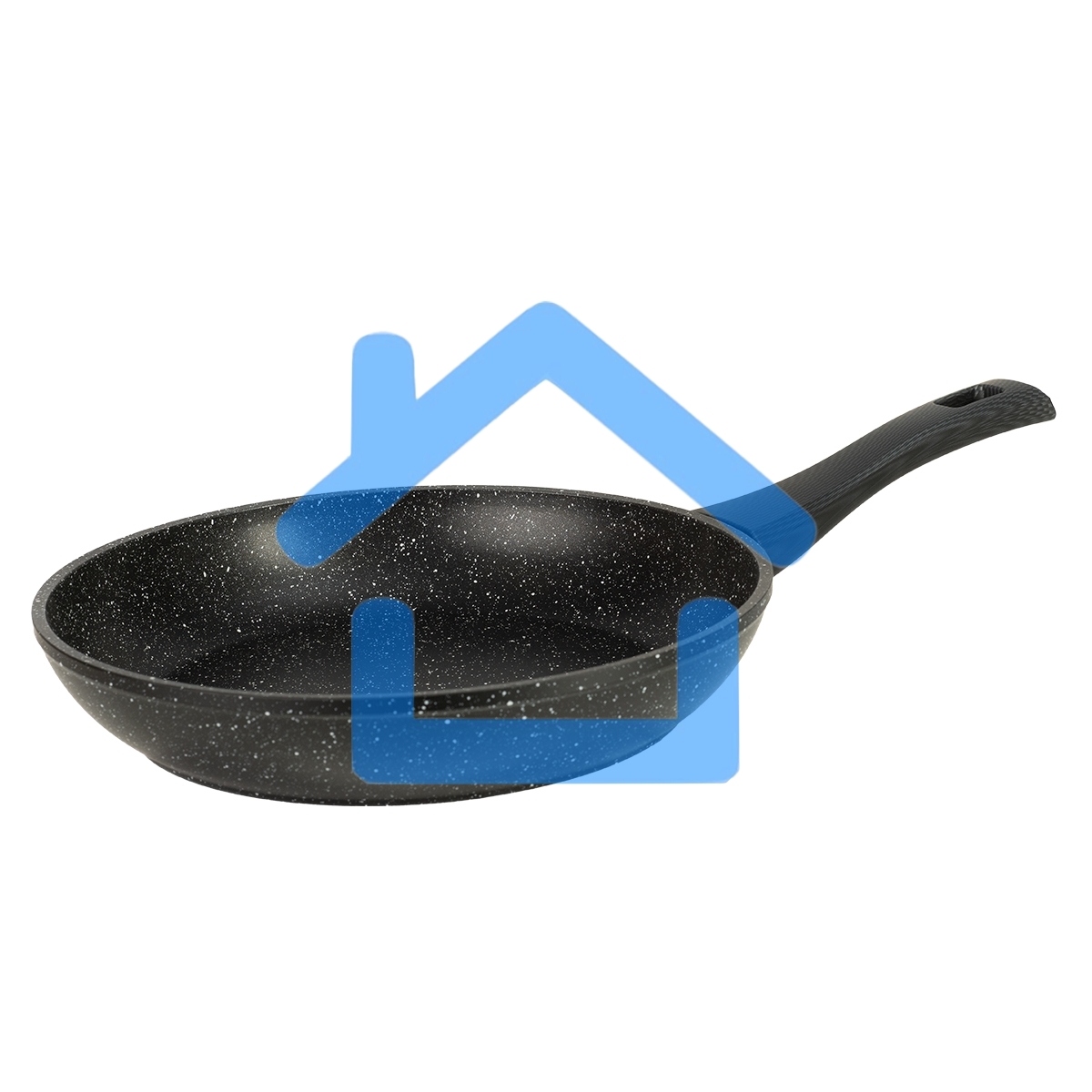 Сковорода LARA LR01-45-28 CARBON 28 см, 3-слойное покрытие 