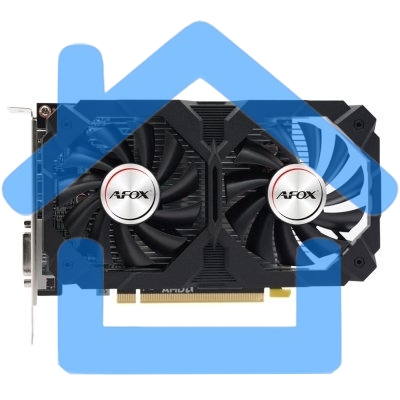 Видеокарта Afox RX550 8Gb GDDR5 128bit DVI DP HDMI 2FAN RTL