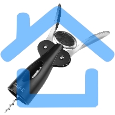 Штопор TalleR TR-65116 цинковый сплав, сталь, ПВХ