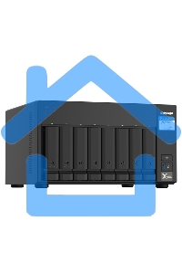 Сетевое хранилище без дисков SMB QNAP TS-832PX-4G 8-Bay NAS, AL324 64-bit quad-core 1.7GHz, 4Gb DDR4 SODIMM RAM (up to 1x16 Gb), 8 x 3.5