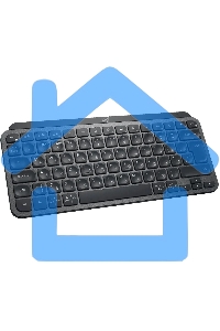Клавиатура Logitech MX Keys Mini (920-010501) беспроводная, USB, Bluetooth/Радиоканал, темно-серый/черный