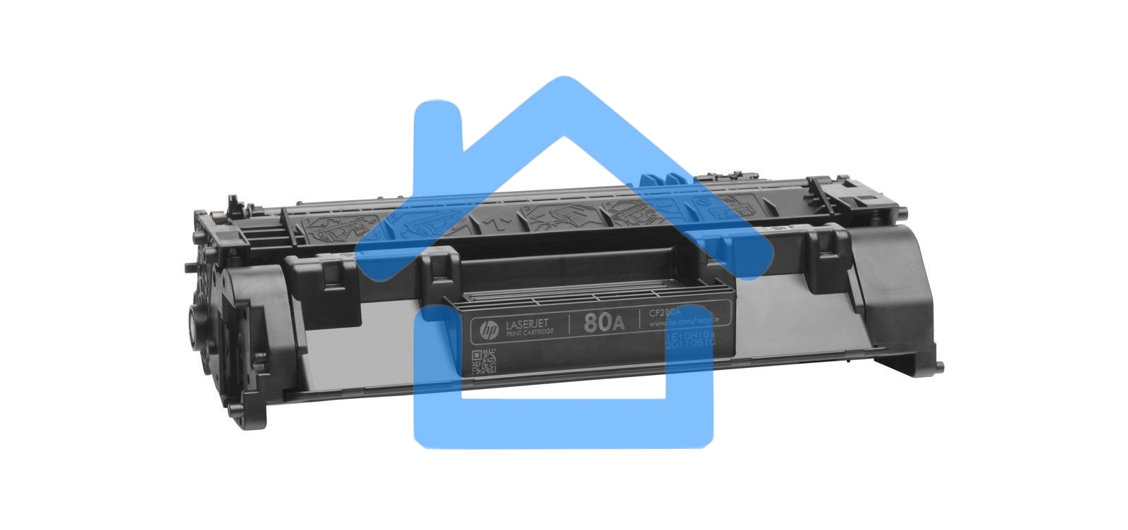 Картридж лазерный HP 80A (CF280A) черный для LaserJet Pro 400 M401/M425 2700 стр.